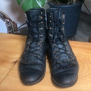 Vintage Justin Leather Boots